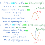 3 3 1 Example 1 Finding The Maximum minimum And Axis Of Symmetry Of A