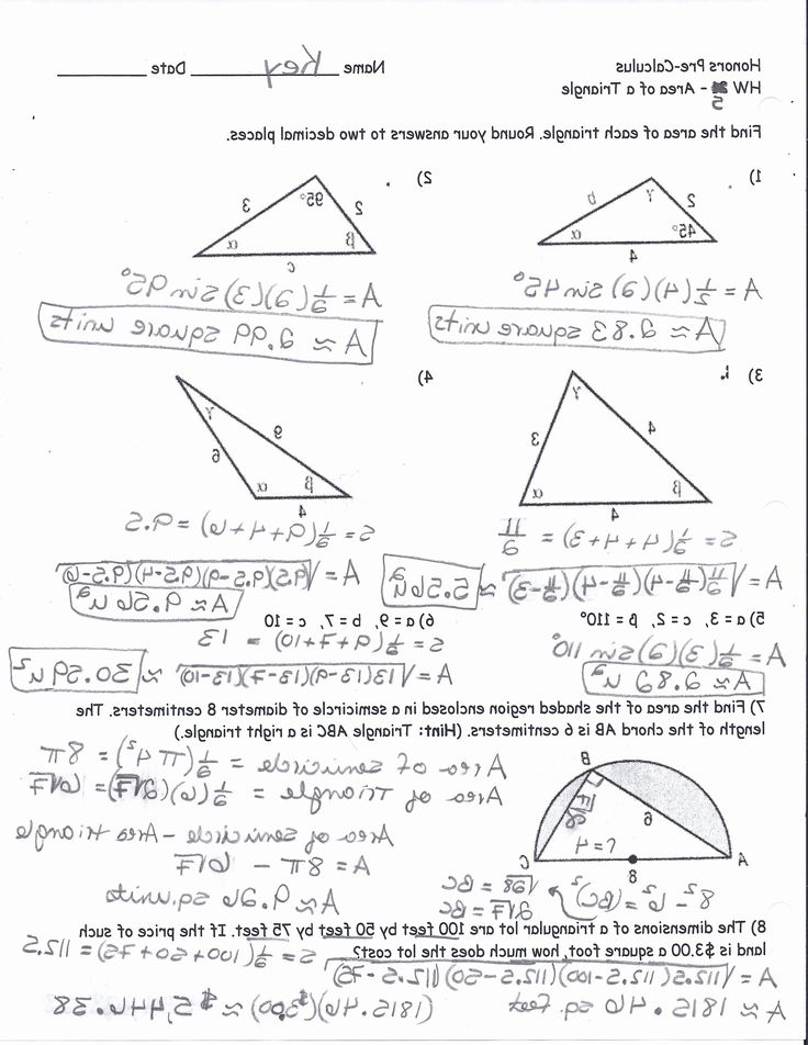 50 Right Triangle Trig Worksheet Answers In 2020 Trigonometry 