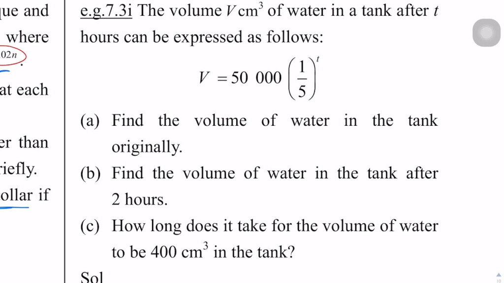 7 3 Exponential Functions 7 3i YouTube