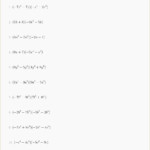 Adding Polynomials Worksheet Pdf Db excel