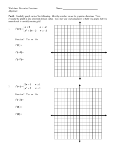 Algebra 2 Graphing Functions Worksheet Algebra Worksheets Free Download ...