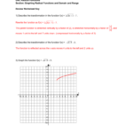 Algebra 2 Unit Radical Functions Section Graphing Radical Db excel