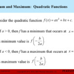 Chapter 3 Polynomial And Rational Functions 3 1 Quadratic Functions