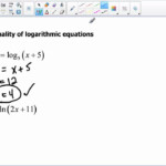 Exponential And Logarithmic Equations Inequalities 4 5 Tessshebaylo