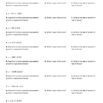 Exponential Growth And Decay Worksheet Algebra 2 Algebra Worksheets