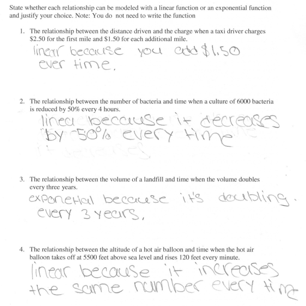 Functions Word Problems Worksheet Pdf