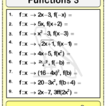 Functions Worksheets Practice Questions And Answers Cazoomy