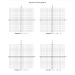 Graphing Linear Functions Worksheet Pdf Graph A Linear Equation In