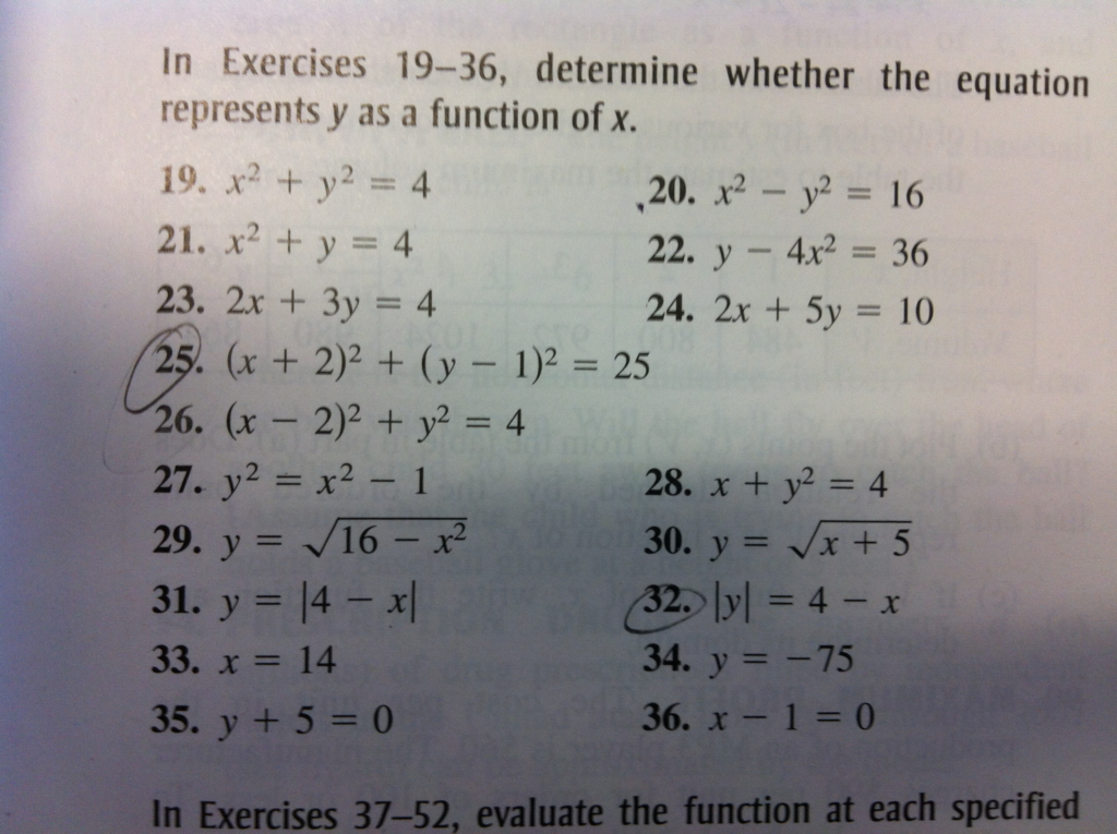 In Exercises 19 36 Determine Whether The Equation Chegg