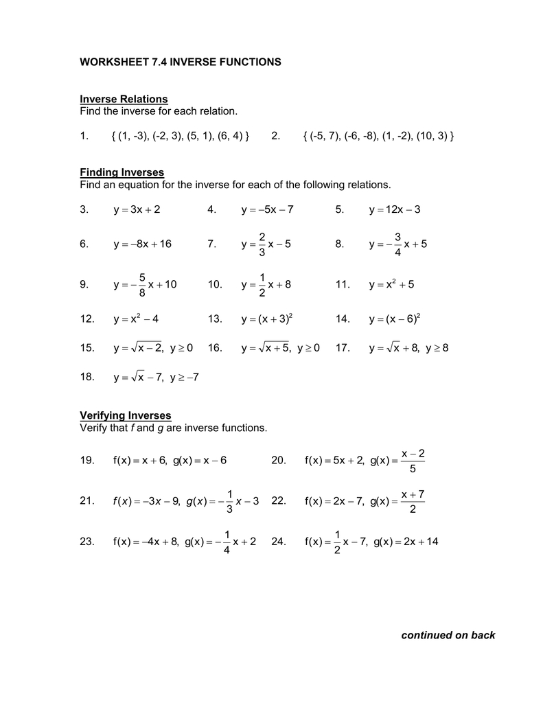 derivatives-of-inverse-functions-worksheet-with-answers-pdf-function