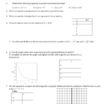 Multiple Representations Of Functions Practice Worksheet Answers