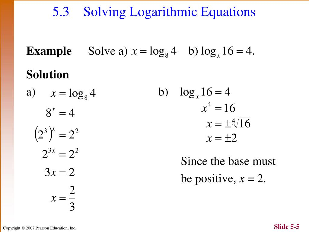 PPT Chapter 5 Exponential And Logarithmic Functions PowerPoint 