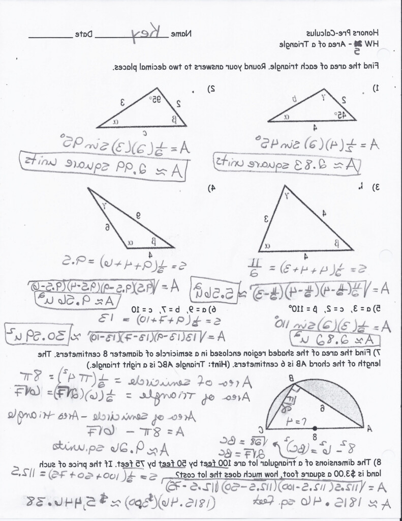 Trigonometry Worksheets With Answers Db excel