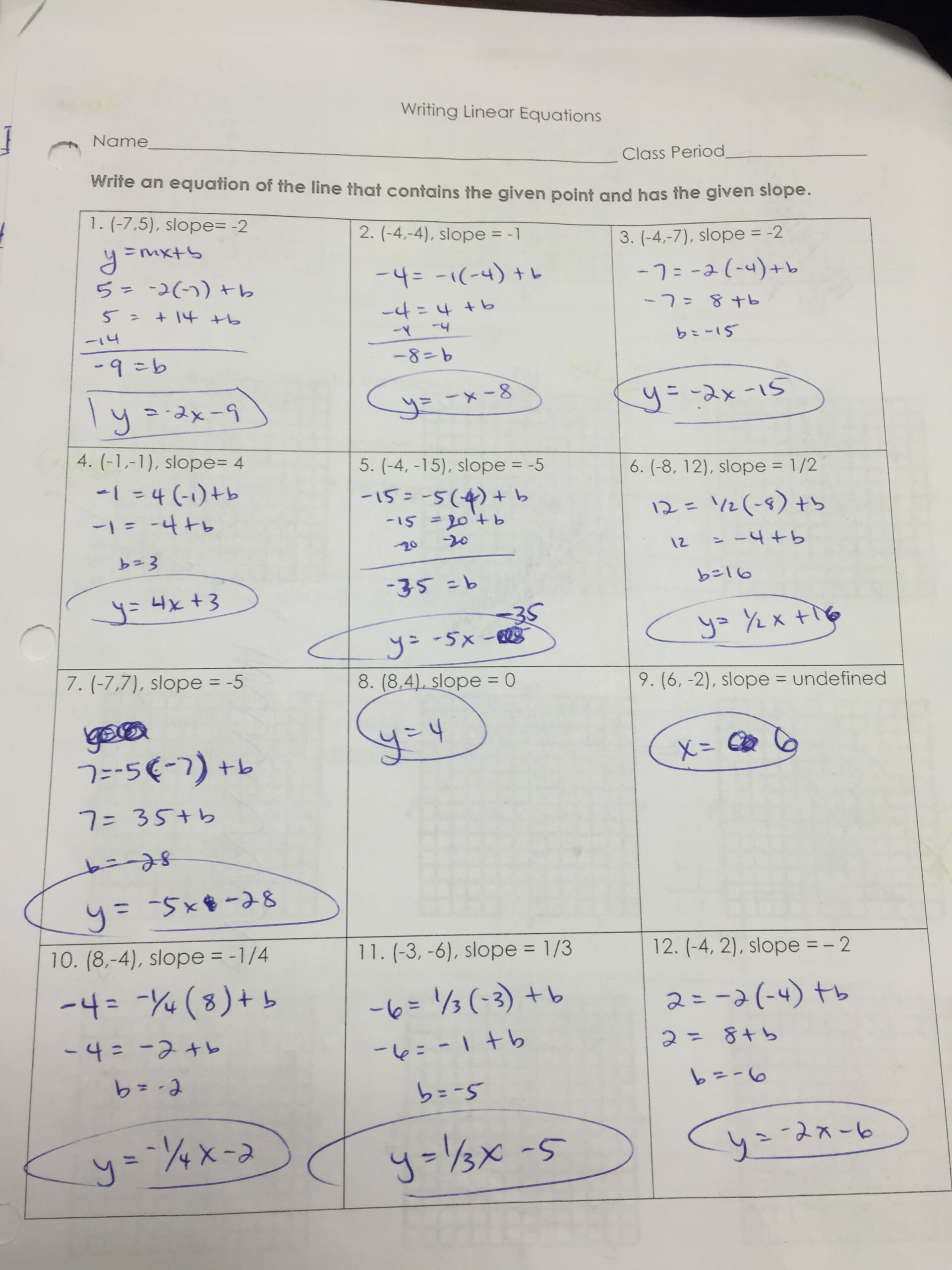Unit 3 Relations And Functions Homework 1 Functions Answer Key