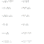 32 Multiplying Dividing Rational Expressions Worksheet Worksheet