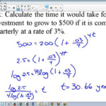 40SP 5 8 Modeling Exponential Equations Handount Compound Interest