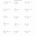 50 Solving Linear Equations Worksheet Pdf In 2020 Solving Linear
