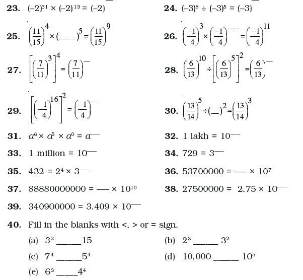 7th Grade Exponents Worksheets Exponent Worksheets Math Exponents