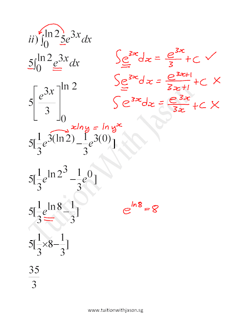 A Math Integration Integration Of Exponential Functions Definite 