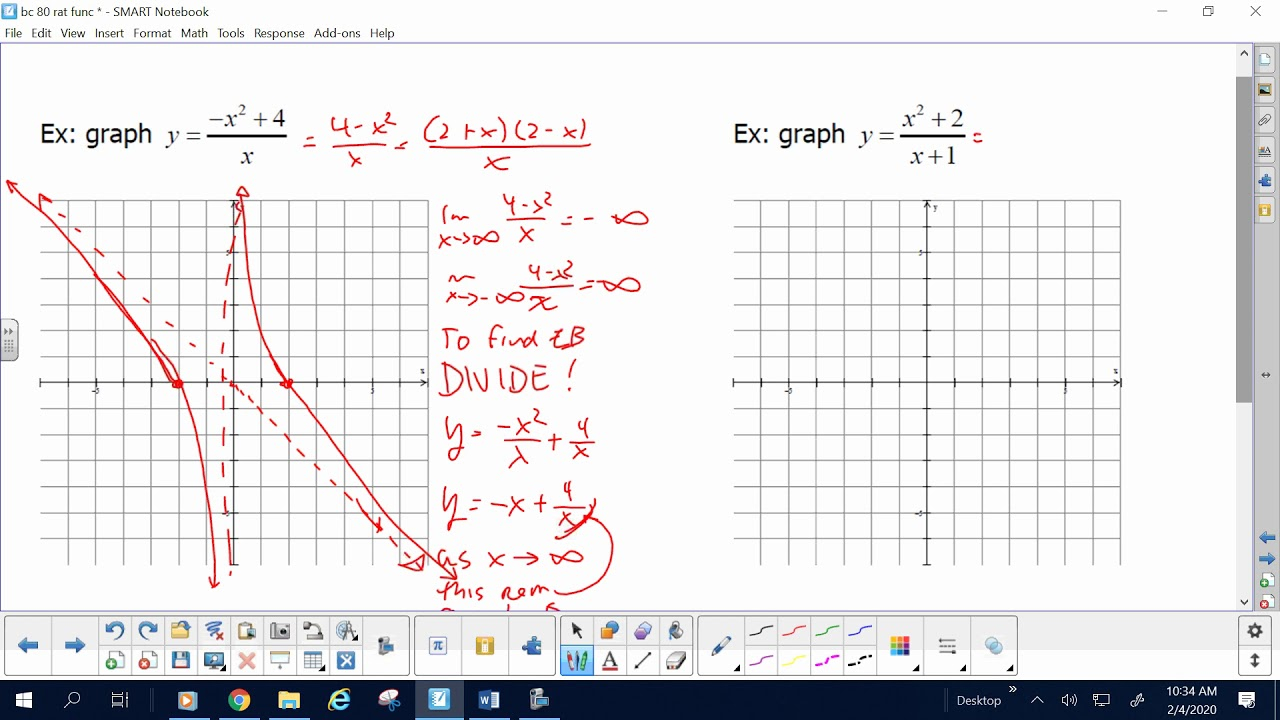 graphing-rational-functions-with-slant-asymptotes-worksheet-function