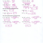 Algebra 1 Quadratic Functions Worksheet Answers Algebra Worksheets