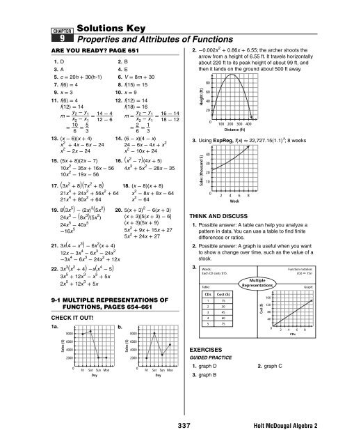 Algebra 2 Ch 9 Solutions Key A2 ch 9 solutions key pdf Peninsula