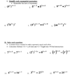 Algebra 2 Exponential Functions Worksheet Algebra Worksheets Free
