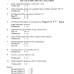 Algebra 2 Exponential Functions Worksheet Answers Algebra Worksheets