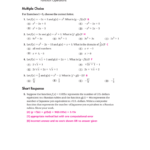 Algebra 2 Function Operations And Composition Worksheet Answers