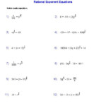 Algebra 2 Worksheets Radical Functions Worksheets Polynomial