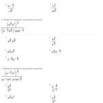 Algebra 3 Rational Functions Worksheet 1 Answer Key Db excel