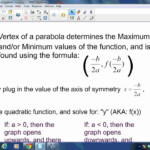 Algebra I 8 2 Characteristics Of Quadratic Functions YouTube