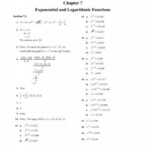 Chapter 7 Exponential And Logarithmic Functions Pearson