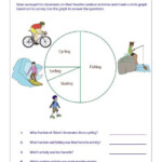 Circle Graphs Worksheets 7th Grade In 2020 Pie Graph Circle Graph