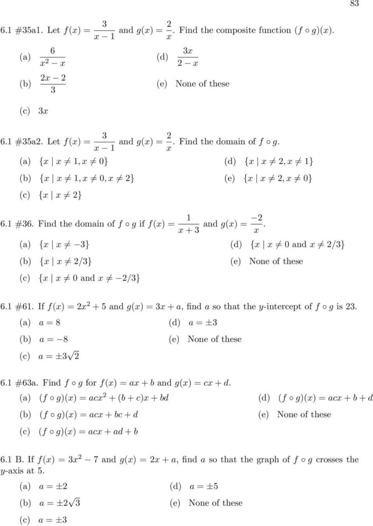 Evaluating Functions Worksheet Algebra 1 Worksheet For Education