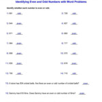 Even And Odd Worksheet 3 Answers Hoeden Homeschool Support