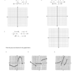 Graphing Piecewise Functions Worksheet Math Plane Piecewise Functions