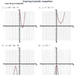 Graphing Quadratic Functions Worksheet Answers Algebra 2 Quadratic