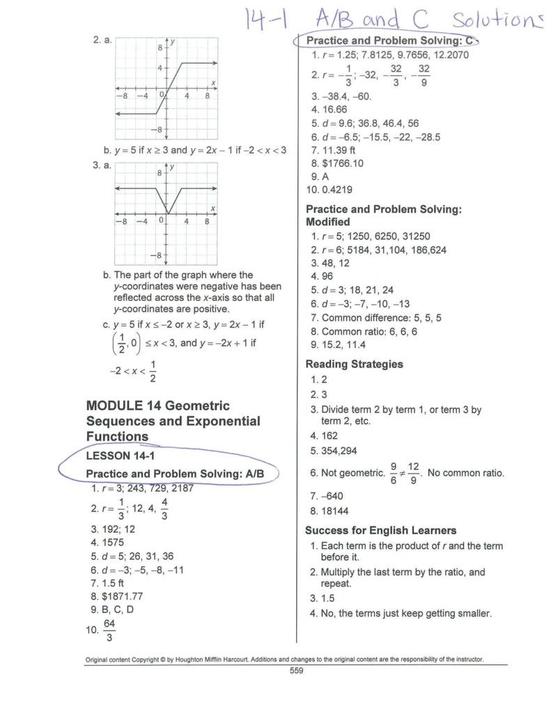 Math Models Worksheet 4 1 Relations And Functions Answers Db excel