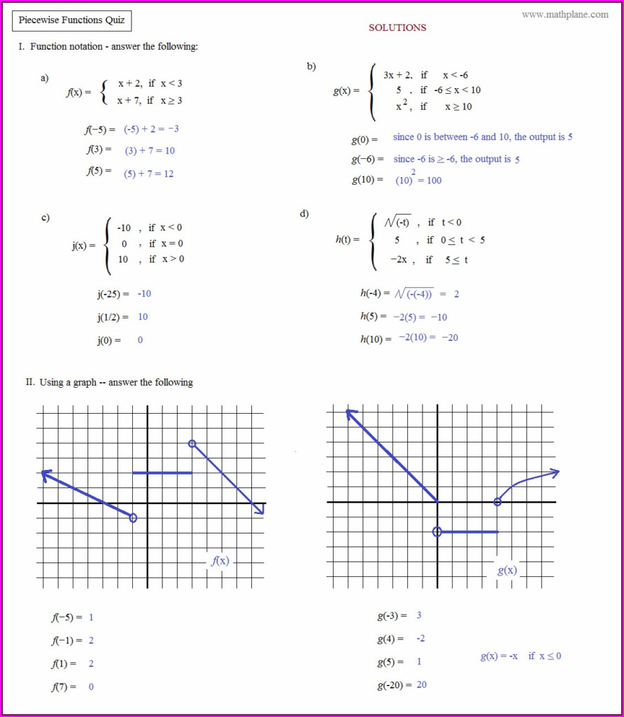 Math Worksheet 1 Function Versus Relation Answer Key Worksheet Resume 