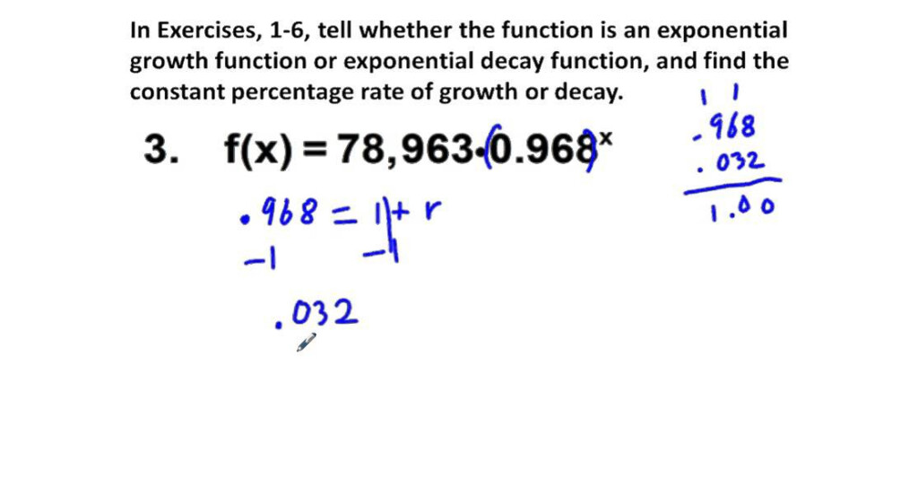 Precalculus Chapter 3 2 Exercises 1 12 Exponential Function Modeling 