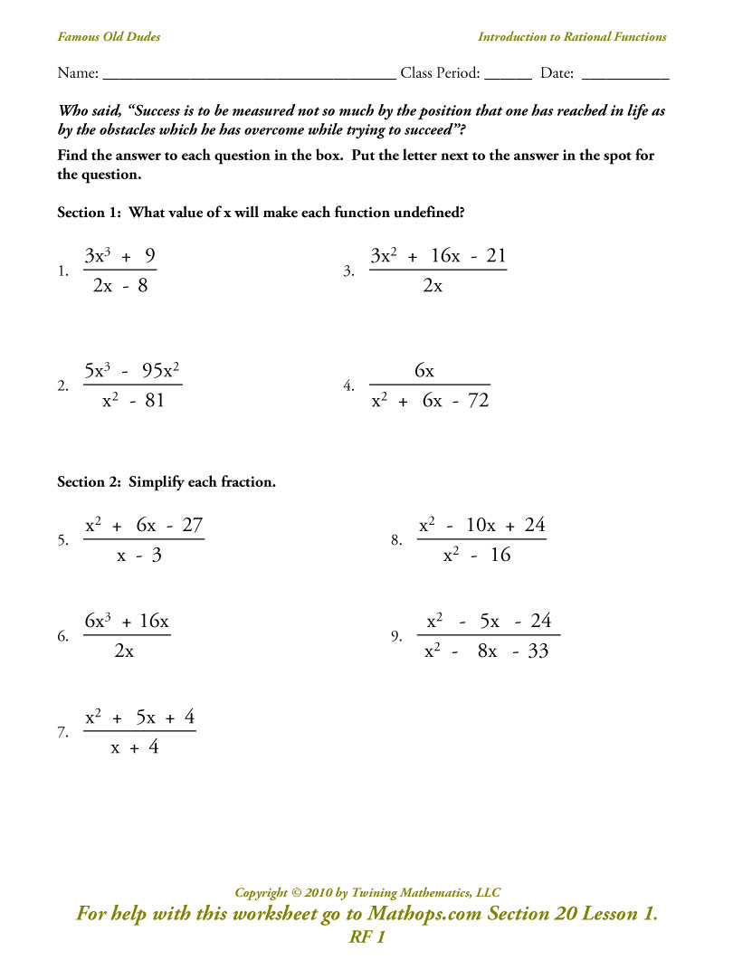 identify-the-rational-function-whose-graph-is-given-below-note-the