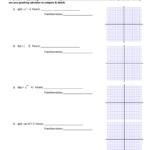 Translations On Parent Functions Review Worksheet Printable Pdf Download