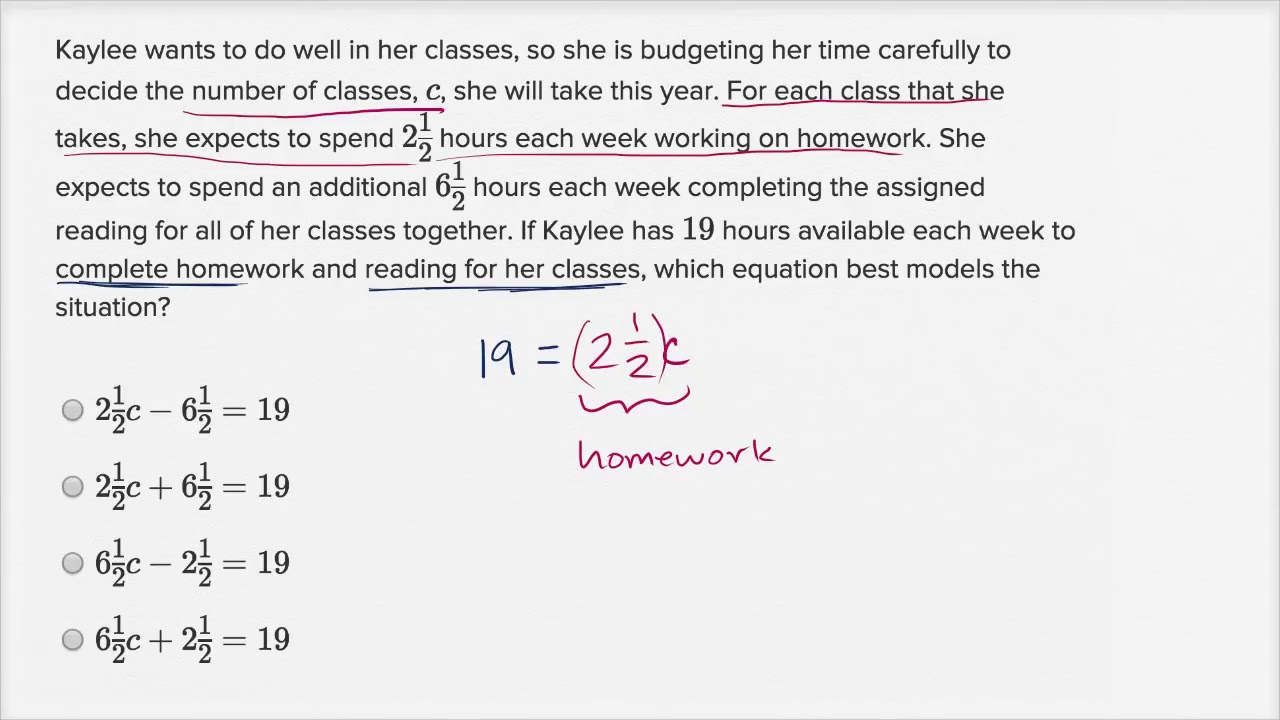 Linear Function Word Problems Independent Practice Worksheet Answers 