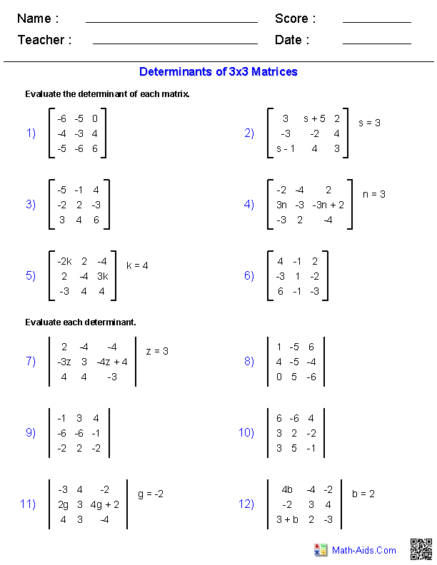 10th Grade Algebra 2 Worksheets Pdf With Answer Key Kidsworksheetfun