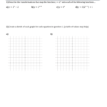 3 5 Transformations Of Exponential Functions Worksheet Answer Key