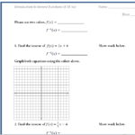 Algebra 2 Graphing Inverse Functions Worksheet Kidsworksheetfun