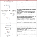 Answer Key Exponential And Logarithmic Functions Worksheet
