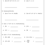 Characteristics Of Polynomial Functions Worksheet Pdf Answer Key