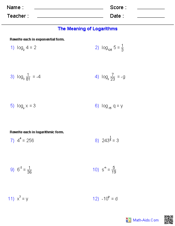 Complex Logarithm Questions And Answers Pdf Amy Fleishman s Math Problems